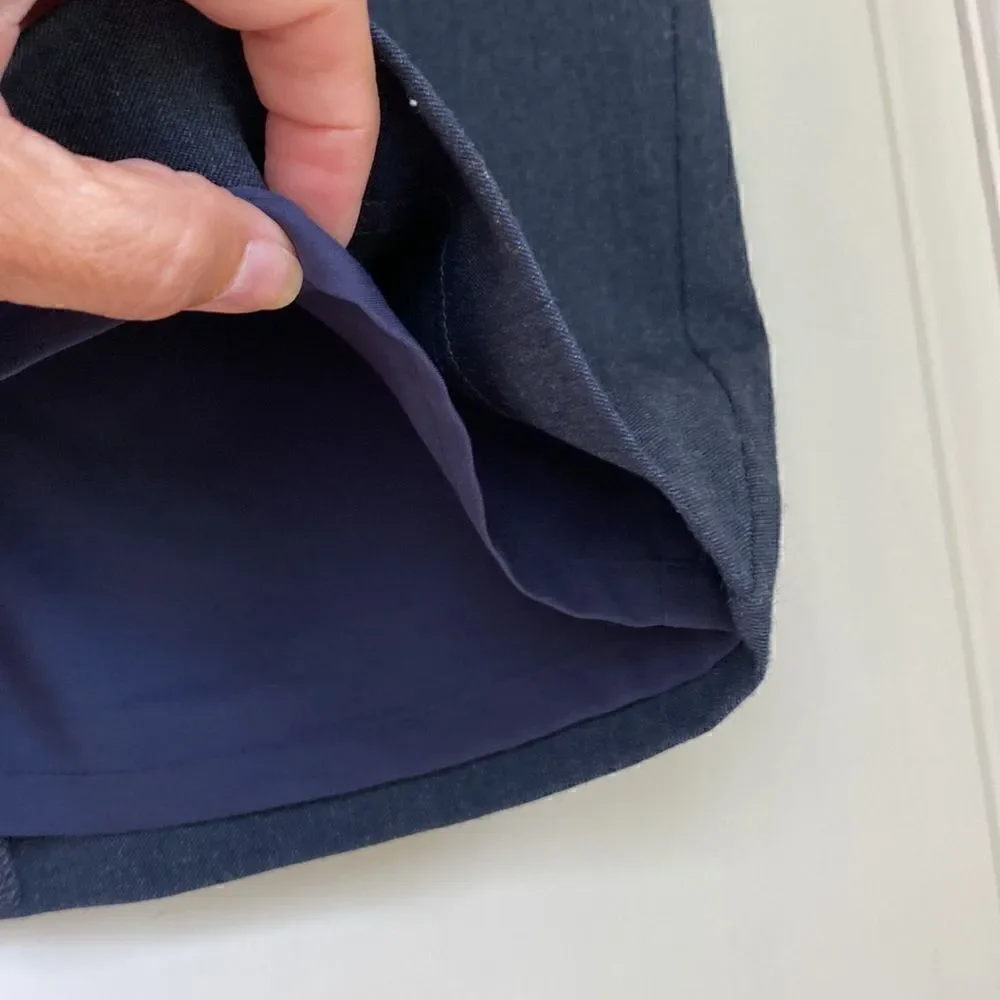 Like New Without Tag Back Zip Pencil Skirt By The Loft